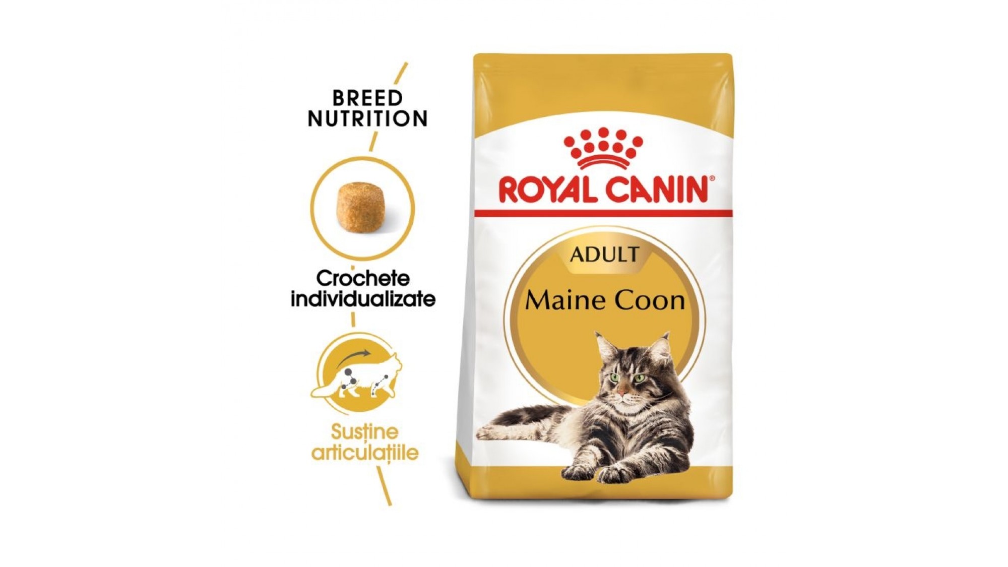 Hrană Uscată Pisică Royal Canin FBN Maine Coon Adult 10 kg Royal Canin imagine 2022